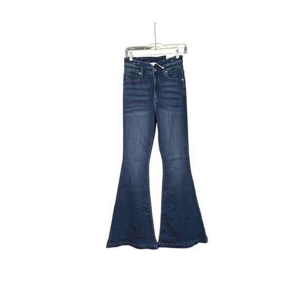Kancan High Rise Flare Jeans, Size 9/28 - Picture 1 of 9